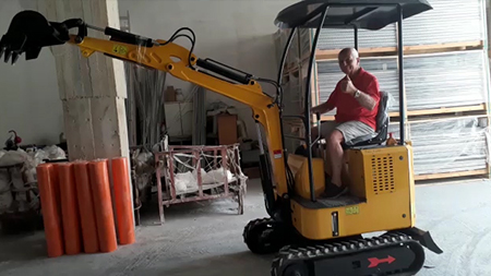 Hengwang mini excavator Has Arrived Malta and Get A Good Reputation