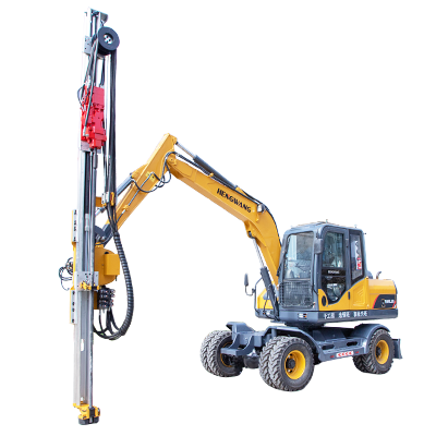 HW200 Excavator Mounted DTH Drilling Rig